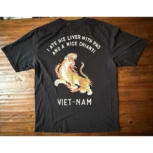 Wacko Maria Guilty Parties Vietnam Tiger Graphic T Shirt Mens XXL Japan